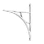 Polished Chrome Tyne Shelf Bracket (260mm x 200mm) 1