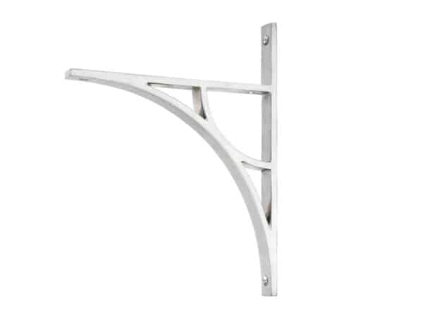 Satin Chrome Tyne Shelf Bracket (260mm x 200mm) 1