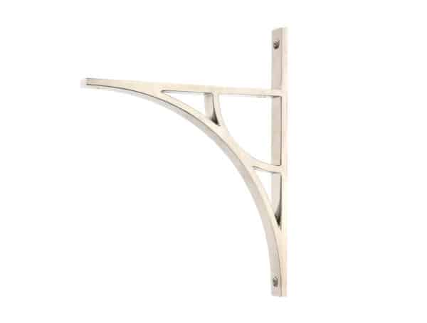 Polished Nickel Tyne Shelf Bracket (260mm x 200mm) 1