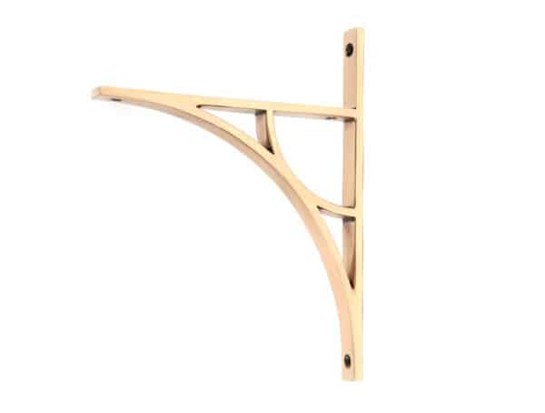 Polished Bronze Tyne Shelf Bracket (260mm x 200mm) 1