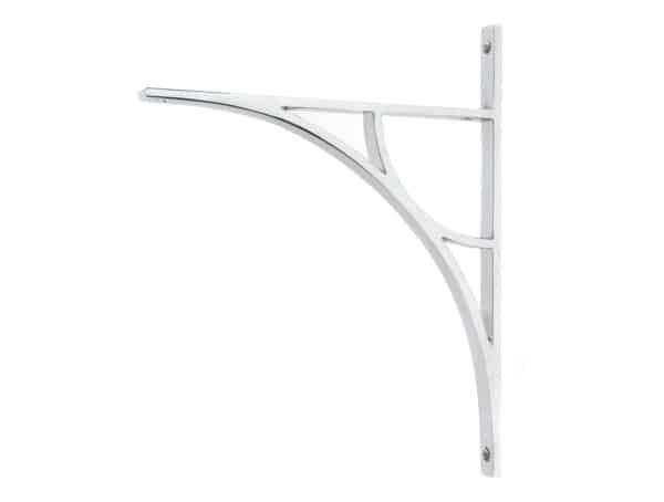 Polished Chrome Tyne Shelf Bracket (314mm x 250mm) 1