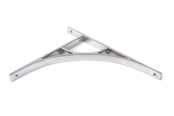 Satin Chrome Tyne Shelf Bracket (314mm x 250mm) 2