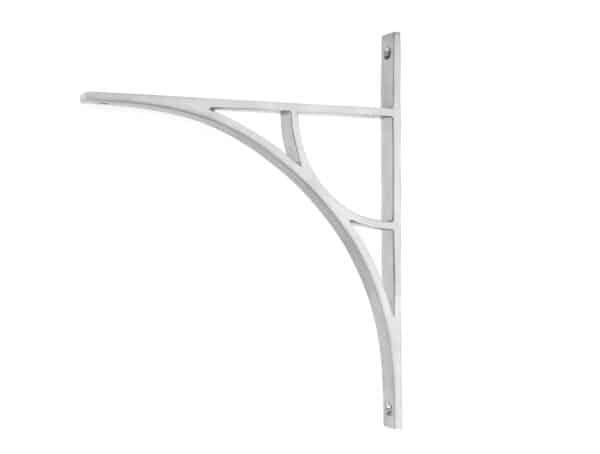 Satin Chrome Tyne Shelf Bracket (314mm x 250mm) 1