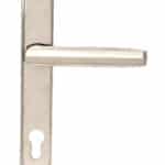 Polished Nickel Art Deco Slimline Lever Espag. Lock Set 1