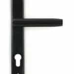Aged Bronze Art Deco Slimline Lever Espag. Lock Set 1