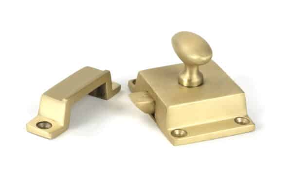 Satin Brass Cabinet Latch 2