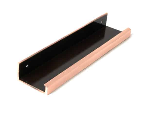 Polished Bronze 200mm Plain Edge Pull 2