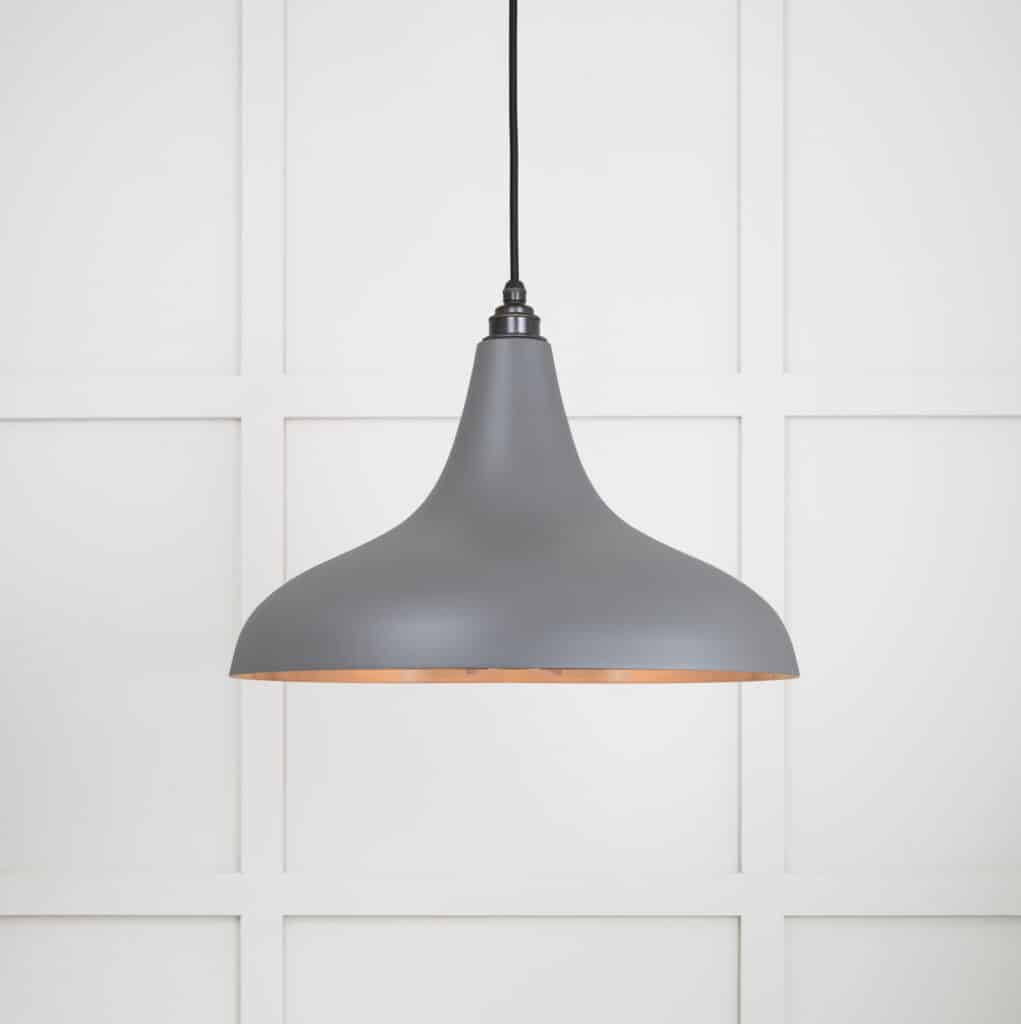 Smooth Copper Frankley Pendant in Bluff 1