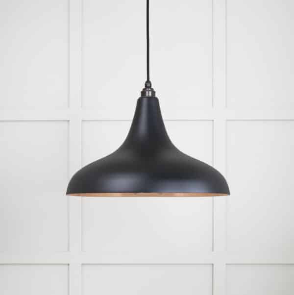 Smooth Copper Frankley Pendant in Elan Black 2