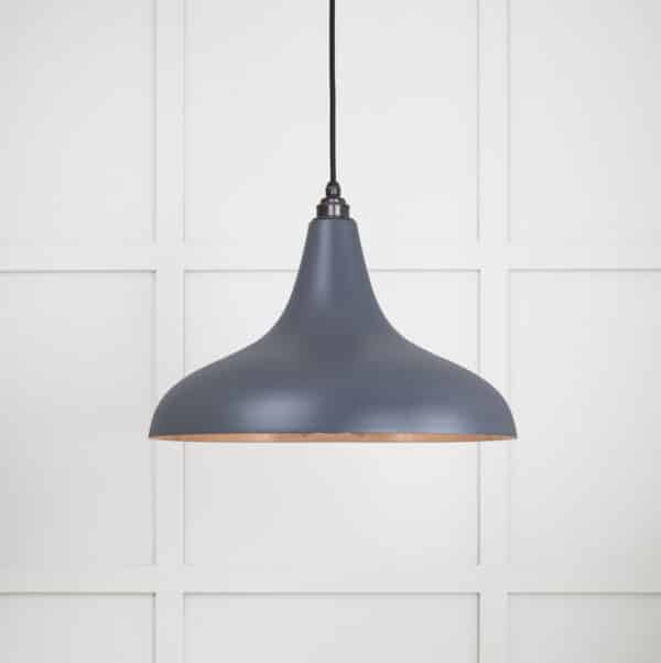 Smooth Copper Frankley Pendant in Slate 2