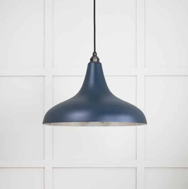 Smooth Nickel Frankley Pendant in Dusk 2