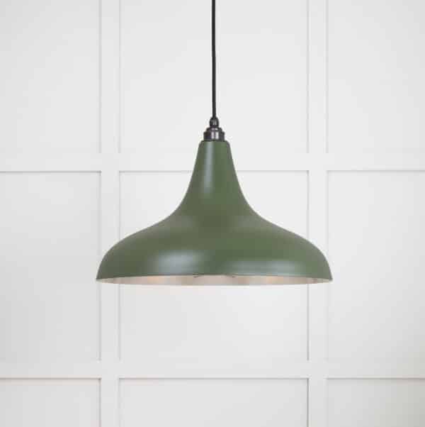 Smooth Nickel Frankley Pendant in Heath 1