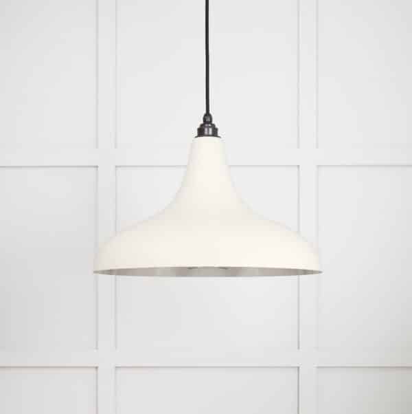 Smooth Nickel Frankley Pendant in Teasel 2