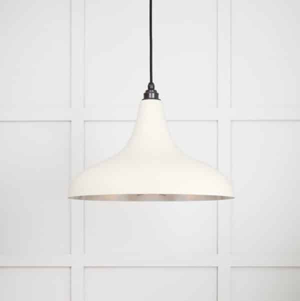 Smooth Nickel Frankley Pendant in Teasel 1