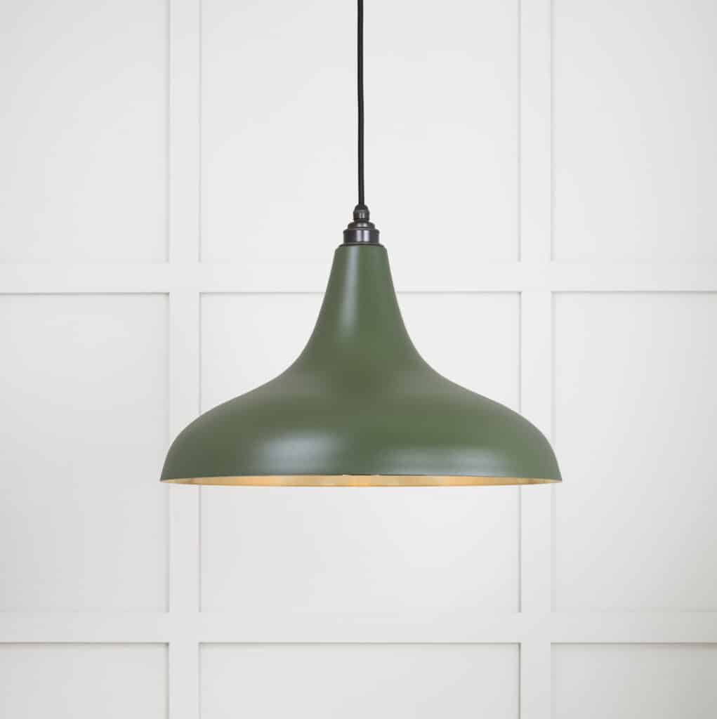 Smooth Brass Frankley Pendant in Heath 1