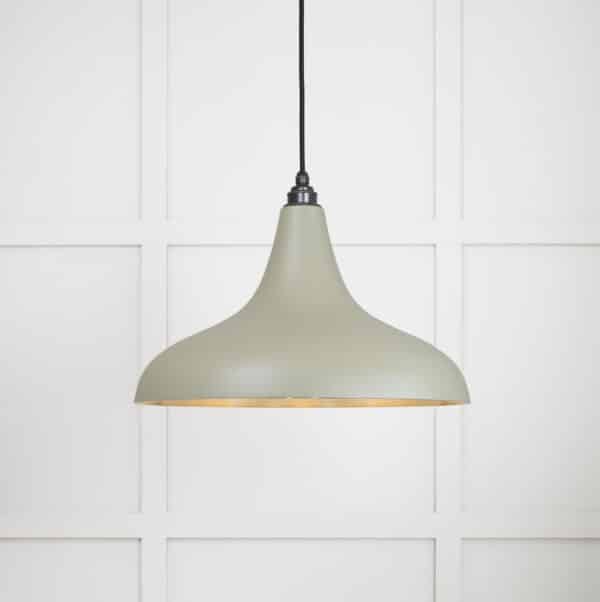 Smooth Brass Frankley Pendant in Tump 1