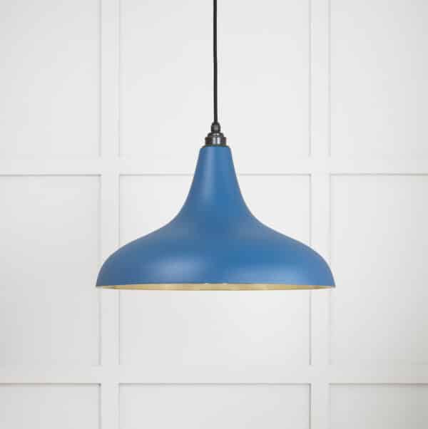 Smooth Brass Frankley Pendant in Upstream 2