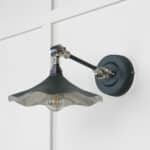 Smooth Nickel Flora Wall Light in Dingle 2