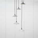 Smooth Brass Flora Cluster Pendant in Birch 2