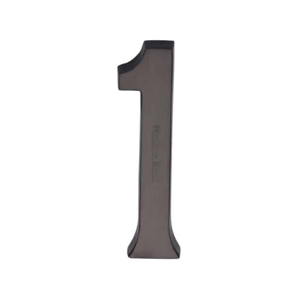 Heritage Brass Numeral 1 Concealed Fix 76mm (3") Matt Bronze finish