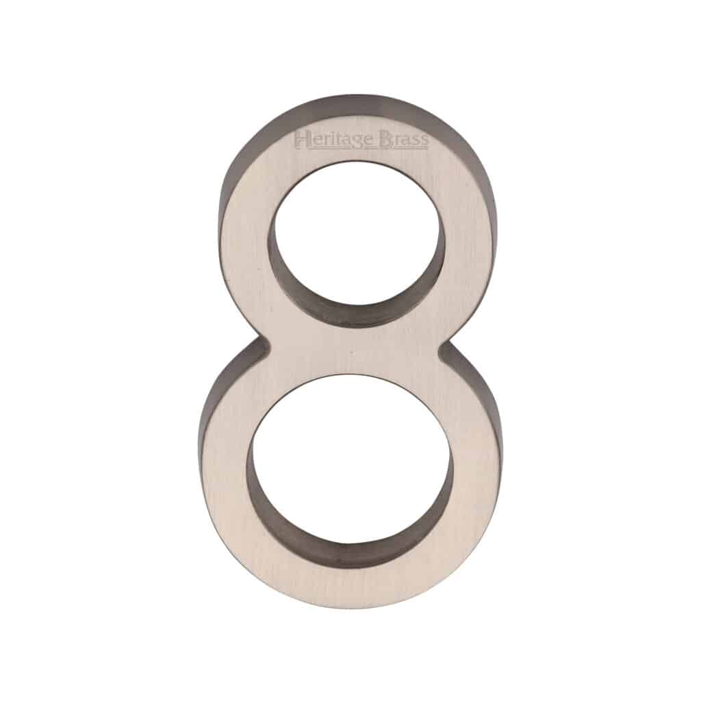 Heritage Brass Number 8 Satin Nickel