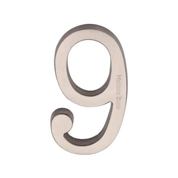 Heritage Brass Number 9 Satin Nickel