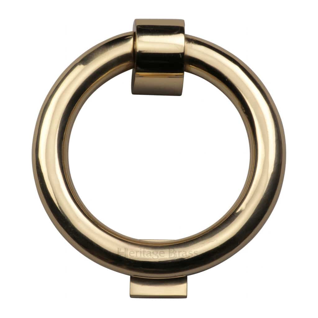 Heritage Brass Ring Knocker - Brass