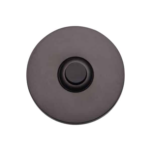 Heritage Brass Round Bell Push 3" x 1" Matt Bronze finish