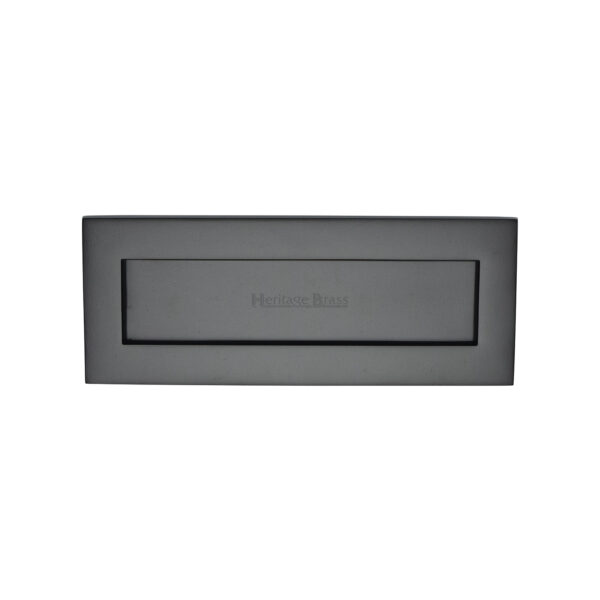 Heritage Brass Letterplate - Matt Black