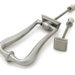 Satin Marine SS (316) Slimline Art Deco Door Knocker