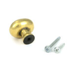 Aged Brass Moore Cabinet Knob - 32mm - Image 5