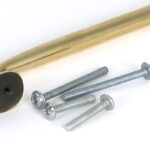 Aged Brass Moore Pull Handle - Medium - Image 5