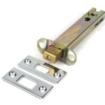 Polished Chrome 5" Heavy Duty Tubular Deadbolt