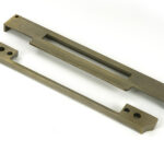 Aged Brass ½" Rebate Kit for Euro Din Sash Lock