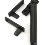 Aged Bronze Night-Vent Locking Art Deco Fastener