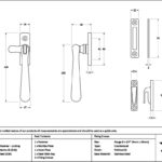 Polished Marine SS (316) Locking Newbury Fastener - Image 2