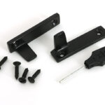 Aged Bronze Night-Vent Locking Brompton Fastener - Image 6