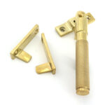 Polished Brass Night-Vent Locking Brompton Fastener - Image 3
